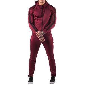 100% algodón personalizado hombres chándal ropa deportiva personalizar Jogger traje chándal para hombre venta al por mayor hombres sudor traje conjunto - Product Image 1