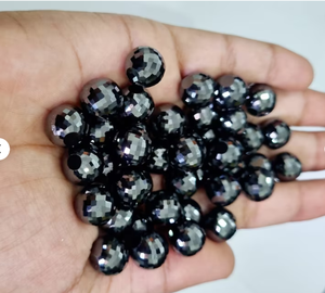 Top vente sur perles de moissanite à facettes de 12 mm disponibles en quantité en vrac à des prix abordables de poche des exportations indiennes - Product Image 2