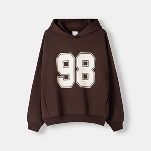 Sudaderas con capucha de Invierno para mujer, cuello con capucha de manga larga, tejido transpirable, técnicas impresas hechas en Pakistán - Product Image 4