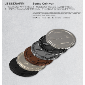 LE SSERAFIM - อัลบั้มซาวด์คอยน์อย่างเป็นทางการ (รุ่นอัลบั้มเวอร์ชั่นซีเล็คชั่น) - Product Image 6