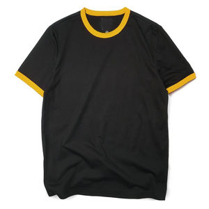 T-shirt de sonnerie pour hommes t-shirt personnalisé vêtements logo personnalisé polyester coton impression hommes sport golf sonnerie t-shirt - Product Image 5