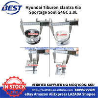 Kit de révision moteur MBSGSW avec vilebrequin et 4 bielles pour Hyundai Tiburon Elantra Kia Sportage Soul G4GC 2.0L 2000-2012