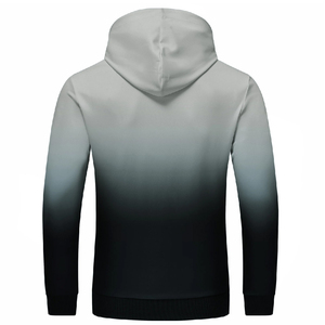 Sweat à capuche 100% coton avec logo personnalisé pour hommes, surdimensionné, décontracté, hiver, couleur unie, nouveau design - Product Image 3