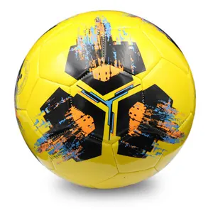 Best Selling Factory Direct Sale Promotional <b>Football</b> Ball Machine Stitched Custom <b>Footballs</b> Size 5 Pvc <b>Leather</b> Soccer Ball - Product Image 1