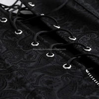 Ensemble 2 pièces sexy et tendance pour femme : Corset en cuir respirant et épais, taille haute amincissante, idéal pour les soirées en club, grandes tailles, couleur unie, collection hiver