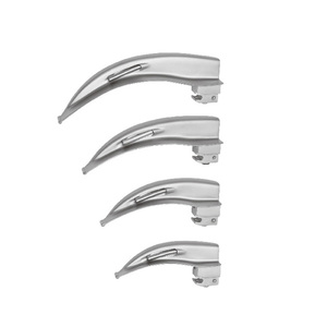 Juego de laringoscopio de fibra óptica Macintosh con 4 cuchillas, laringoscopio Macintosh de un solo uso con cuchilla, novedad - Product Image 4