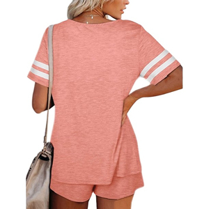 2024 personalizado de alta calidad conjuntos de las mujeres de lino de algodón traje de verano conjunto - Product Image 2