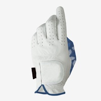 Guantes de Golf Personalizados Profesionales Ajustables de Piel de Oveja para Mano Derecha, Diseño Ligero de Ajuste Cómodo con Dedos Completos, Materiales Premium