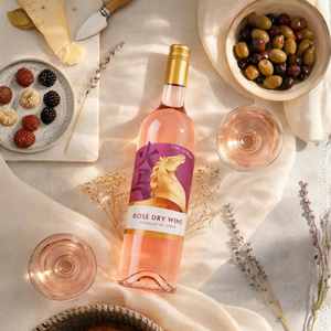 Fire Horse - Vino Rosato Secco |   Garnacha e Tempranillo 11% ABV 750ml |   Vino Rosato Spagnolo - Product Image 2