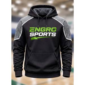 Sudadera con Capucha Deportiva 3D al por Mayor, Personalizada, Negra, Blanca y Dorada Antigua, Camisetas con Capucha Personalizadas - Product Image 1