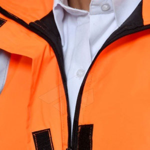 Sweat à capuche de sécurité réfléchissant pour hommes veste de sécurité de protection ignifuge haute visibilité à vendre vente en gros OEM - Product Image 6