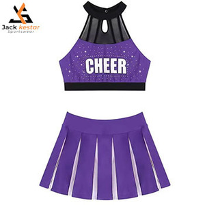 Tenues de cheerleading de qualité supérieure, meilleurs matériaux, personnalisées, confortables, pour filles, jeunes, ensembles d'entraînement pour équipe de cheerleading, dernières tendances - Product Image 3