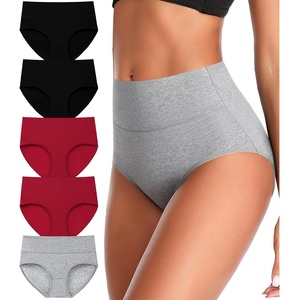 Culottes taille haute pour femmes en tricot à couverture intégrale, taille haute, douces, ajustées, OEM ODM - Product Image 2