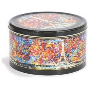 Afremov Paris round Canister 4.1L Slip <b>Lid</b> Storage Bottle Stainless Steel for Seasonings Sugar Beverages or <b>Pot</b> 215x120mm - Product Image 2