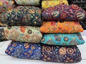 Tela de sarga de seda 100% con estampado personalizado, ligera y transparente para vestidos y bufandas, estilo de punto Jacquard - Product Image 4