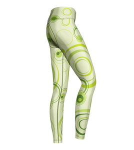 Pantalones de gimnasio de cintura alta con estampado de sublimación completa para mujer, mallas de Yoga para entrenamiento, ajuste de compresión, tela elástica suave para Fitness - Product Image 6