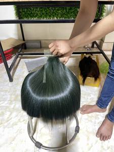 ผมแท้เกรด 12A คุณภาพสูงแบบดับเบิ้ลดรอน  จัดเรียงเกล็ดผม  แบบเป็นมัด  สำหรับขายส่ง  ผู้จำหน่ายต่อผมแท้ - Product Image 4