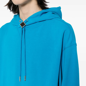 Sweat à capuche lourd lavé sur mesure de 520 grammes avec col ajusté et design à épaules tombantes de grande taille - Product Image 2