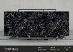 Conceptos de Interiores de Lujo Verticales Realzados por Paneles de Porcelana Gris de Alto Brillo de 800x3200 mm - Product Image 3