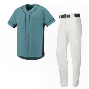 Uniformes de softball personnalisés de haute qualité pour hommes, prix de gros, séchage rapide, respirants, 100 % polyester, pour adultes. - Product Image 4