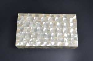 Boîte à bijoux en nacre de haute qualité Accessoires en velours et bois du fabricant indien pour l'emballage de bijoux - Product Image 4