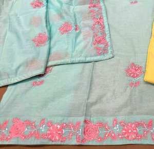 Trajes de moda india bordados a mano sin costuras de diseñador moderno para mujeres para fiestas de estilo tradicional - Product Image 3