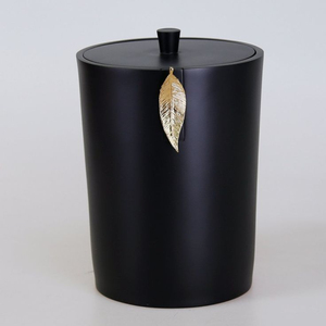 Đồng Kết Thúc Kim Loại Chất Thải Bin Handmade Trang Trí Thùng Rác Cho Phòng Khách Văn Phòng Khách Sạn Phong Cách Thùng Rác Có Thể - Product Image 3