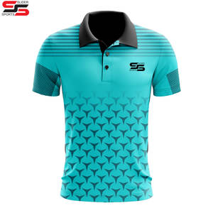 Servicio OEM Camisa con cuello vuelto Logotipo personalizado Ropa de entrenamiento de alta calidad Polos de golf para hombres Ropa informal Top - Product Image 6