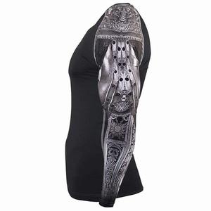 100% ป้องกันผดผื่นแขนยาวสำหรับผู้ชายยิมฟิตเนสผู้ใหญ่ - Product Image 3