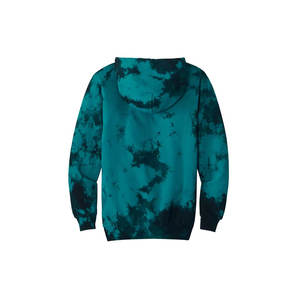 Tie Dye à capuche Streetwear pull personnalisé cent pour cent pré-rétréci Anti boulochage coton multicolore Tie Dye à capuche pour hommes - Product Image 6
