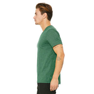 100% coton respirant promotionnel t-shirt en gros bas quantité minimale de commande personnalisé votre propre logo t-shirts impression ou broderie - Product Image 6