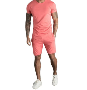 Conjunto de ropa unisex para hombre, pantalones cortos y Camiseta de felpa francesa de algodón 100%, transpirables y antiarrugas para mayor comodidad y estilo - Product Image 4