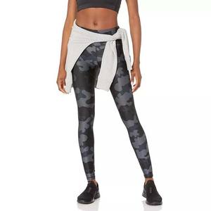 Leggings de Cintura Media para Mujer, Tela de Algodón y Elastano, Impresión por Sublimación Personalizada, Diseño de Camuflaje, Transpirables, de Secado Rápido - Product Image 5