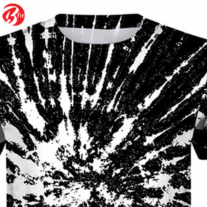 Camisetas de la más alta calidad de color blanco y negro, ropa y accesorios, Camiseta holgada de algodón 100% para hombre con cuello redondo estampado - Product Image 5