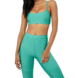 Venta caliente Mujeres Yoga Set Ropa informal Nuevo diseño Adultos Tamaños Último diseño Transpirable Precio barato Por encargo Mujeres Yoga Set - Product Image 4
