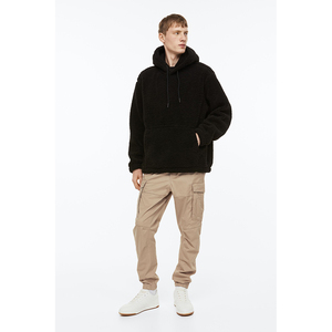 Pantalones de chándal deportivos informales para hombre con cintura alta Nueva tela Joggers y pantalones Bolsillos laterales Estilo de moda - Product Image 1