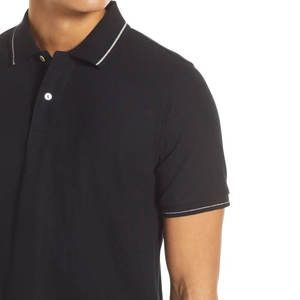 Pull en tricot personnalisé pour homme, polo en coton tricoté, haut vintage à manches courtes avec motif, pull en tricot d'été - Product Image 4