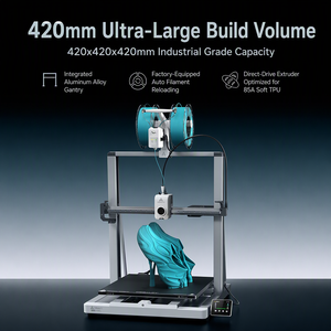 Impresora <span class=keywords><strong>3D</strong></span> Creality Ender 3 V3 <span class=keywords><strong>Mega</strong></span> de Alta Velocidad CoreXZ con Extrusora de Accionamiento Directo de 300C y Nivelación Automática para Prototipos de ABS y TPU - Product Image 2