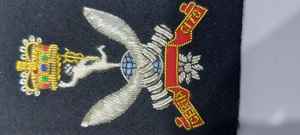 Insignes Wok brodés à la main patchs en tissu avec aimant attacher des emblèmes de fil de lingot à coudre - Product Image 3