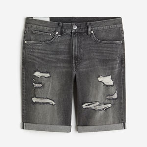 Shorts en denim pour hommes à la mode Shorts en denim stretch casual Streetwear Summer Hip Hop Denim Shorts pour hommes - Product Image 1