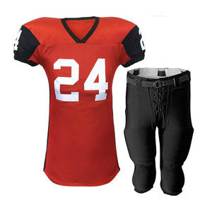 Uniforme durable de football américain, vêtements de sport, hauts brodés, ensembles de maillots, nouveau design, style - Product Image 4