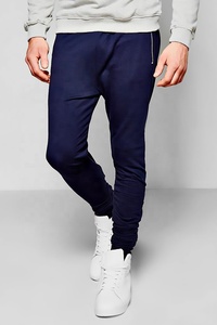 Pantalon de jogging décontracté sur mesure pour hommes taille élastique tissu de toile léger motif droit taille mi-bas-service OEM - Product Image 5