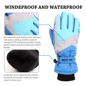 Hiver Imperméable Antidérapant Sports de Plein Air Chauds Thermiques Gants de Ski de Neige Mitaines Gants de Cyclisme à Vendre - Product Image 2