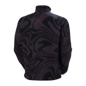 Vestes en polaire pour hommes, fermeture éclair intégrale, légères, col montant, fourrure de lapin, logo vintage, décontractées, douces, chaudes, avec poches - Product Image 2