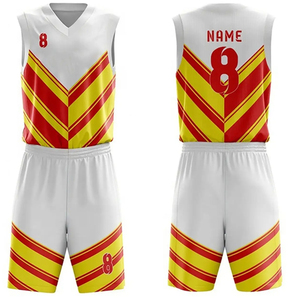 Ensembles de maillots de basket-ball en gros uniformes de basket-ball maille respirante maillots de basket-ball pour hommes - Product Image 2