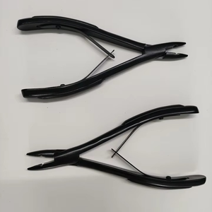 Pince à cheveux pour extensions de cheveux en acier inoxydable et silicone en gros |   Outil capillaire professionnel durable pour usage commercial en salon - Product Image 6