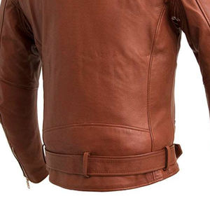 Stylish Streetwear <b>Leather</b> <b>Jacket</b> for Men | Custom Made PU or <b>Real</b> <b>Leather</b> <b>Jackets</b> for Urban Fashion and Retail - Product Image 6