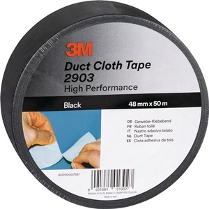 เทปผ้าสีดำ 3M Scotch 2903 ยาว 50 เมตร กว้าง 48 มม. สำหรับใช้ในสำนักงาน - Product Image 1