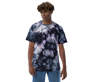 Camiseta personalizada Tie Dye Unisex Regular Fit 100% algodón Streetwear Casual Top para producción de ropa - Product Image 2