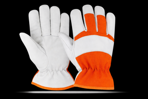 Guantes de Soldadura para Corte de Metal con Palma de Cuero Reforzado, Protección Duradera para las Manos, Suministro al por Mayor - Product Image 4